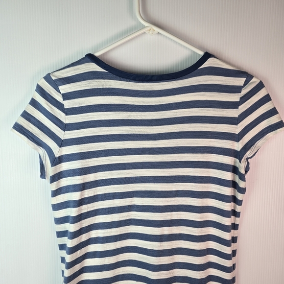 Polo Ralph Lauren Girls Striped Navy & White Short/Sleeve CottonDress SizeXL/16 - Picture 8 of 13